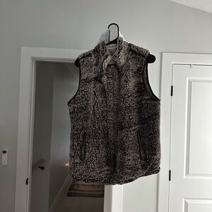 Fuzzy vest